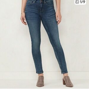 Lauren Conrad. Stylish Blue Skinny Jeans.  Two pairs included